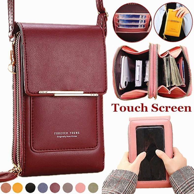 Women's Touch Screen Messenger Bag
