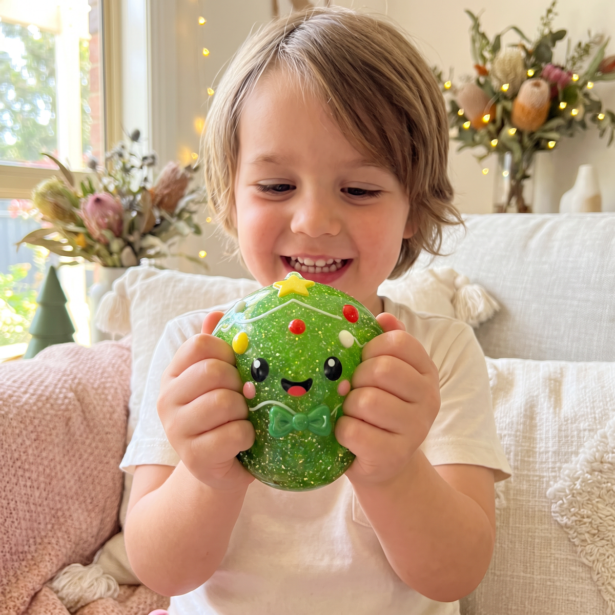 Christmas Dumpling Squishy Stress Relief Toy Set
