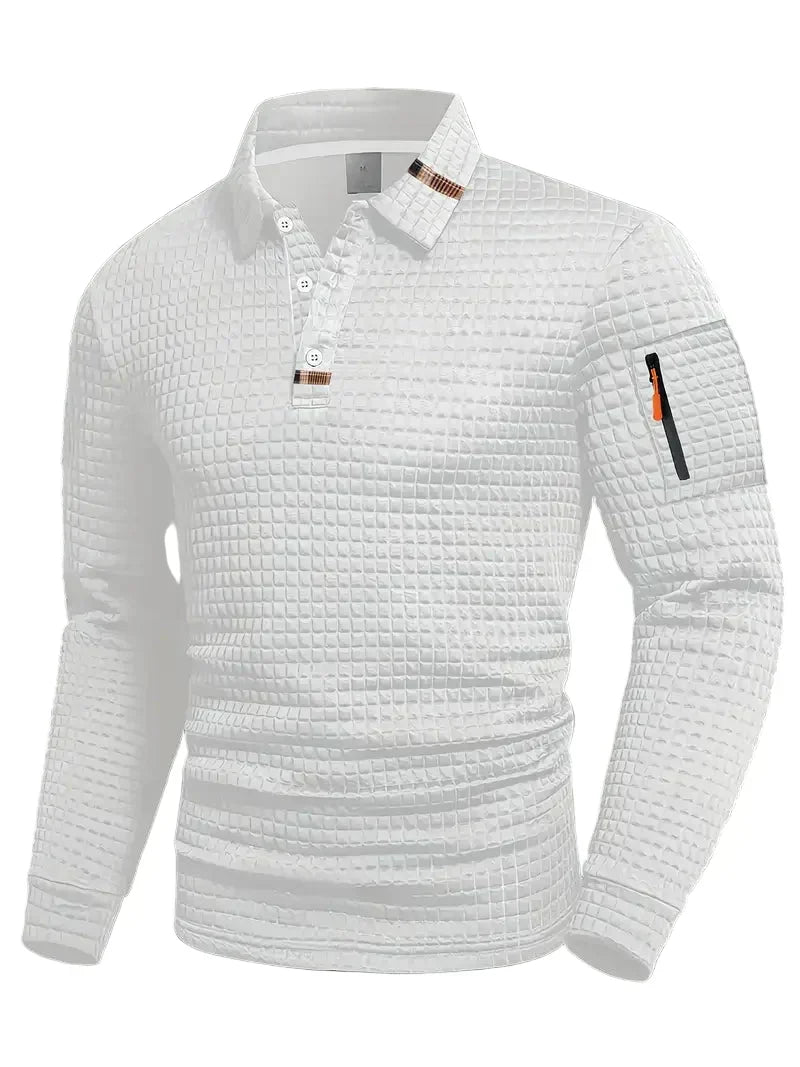 Polo Shirt with Sleeve Pocket