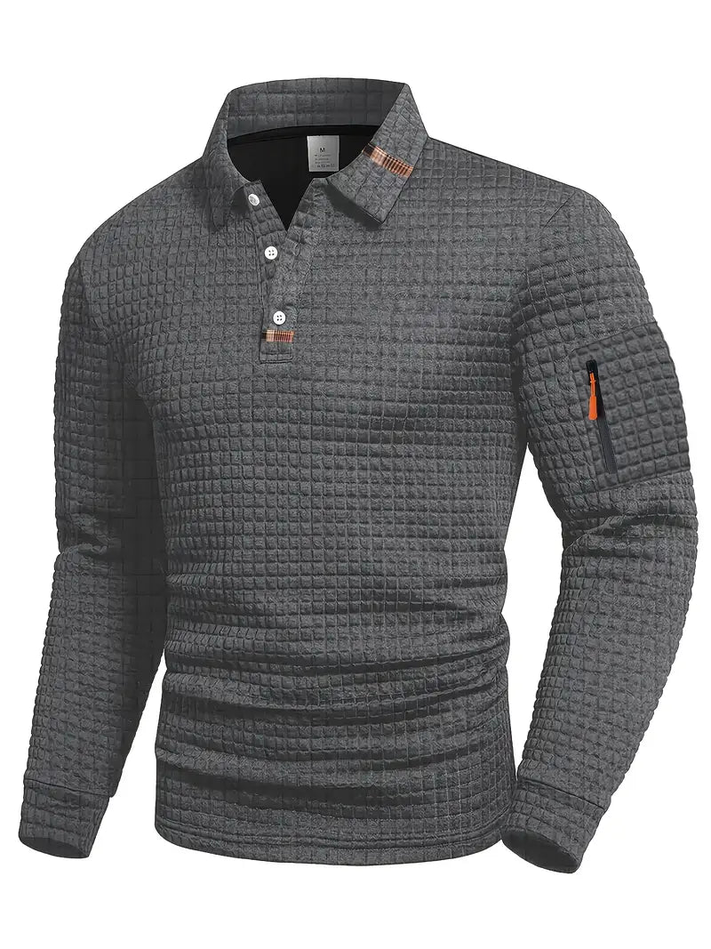 Polo Shirt with Sleeve Pocket