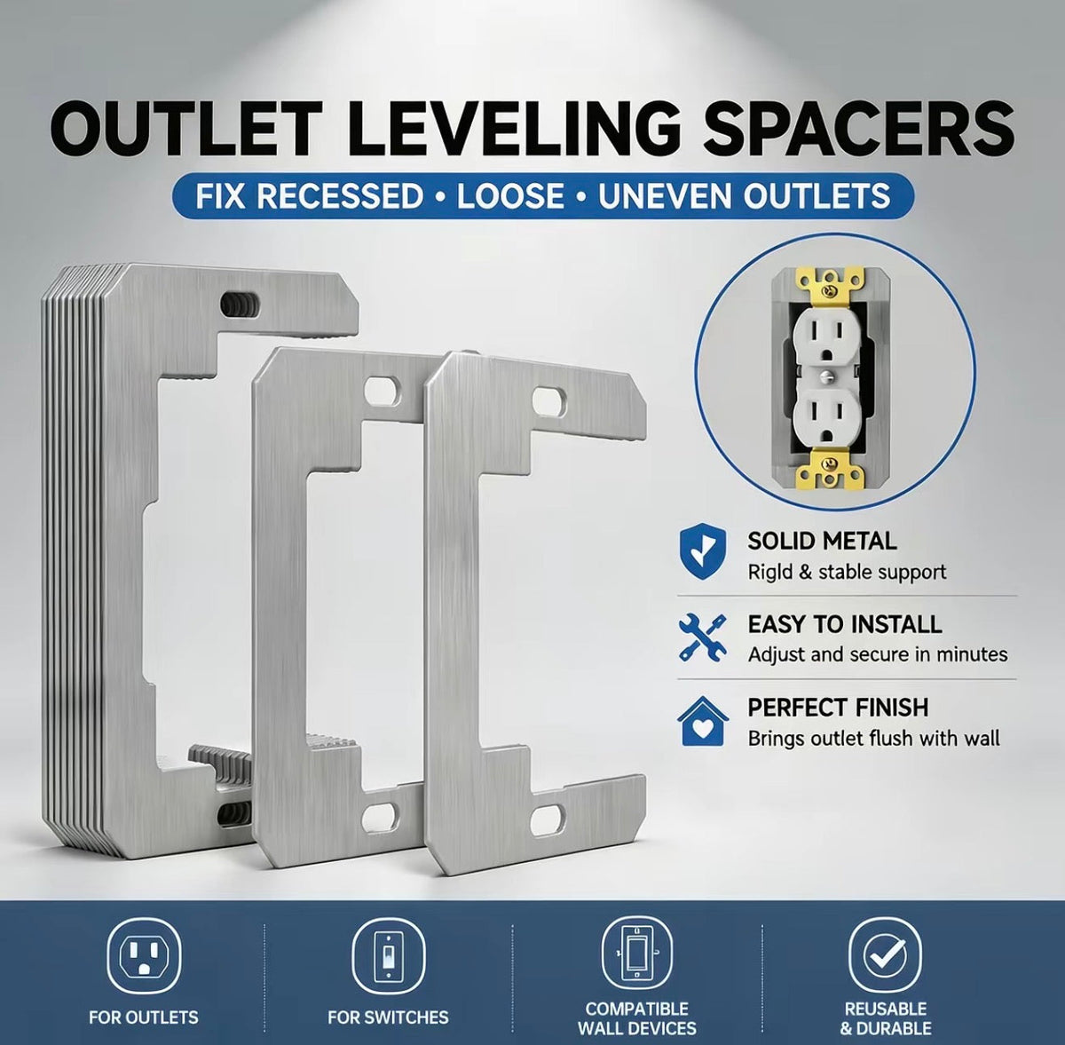 Wall Plate Spacers