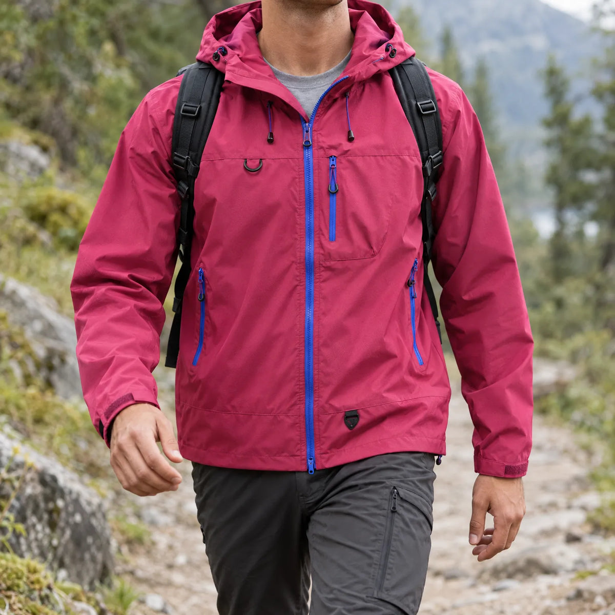 Koponak | Breevix Hooded Outdoor Windbreaker Jacket