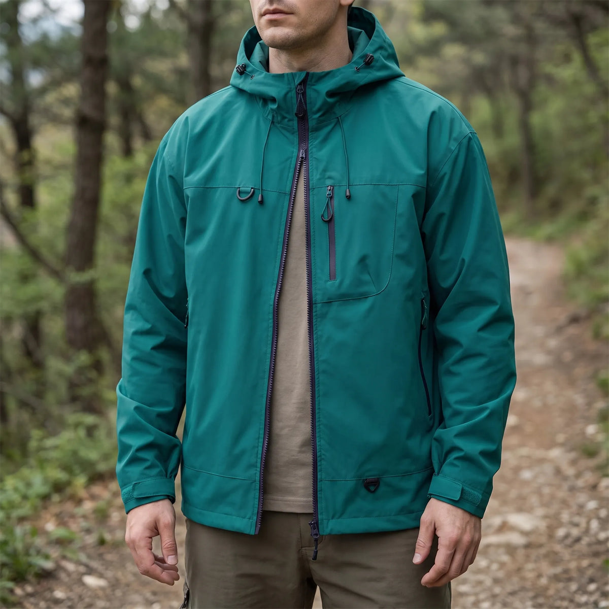 Koponak | Breevix Hooded Outdoor Windbreaker Jacket