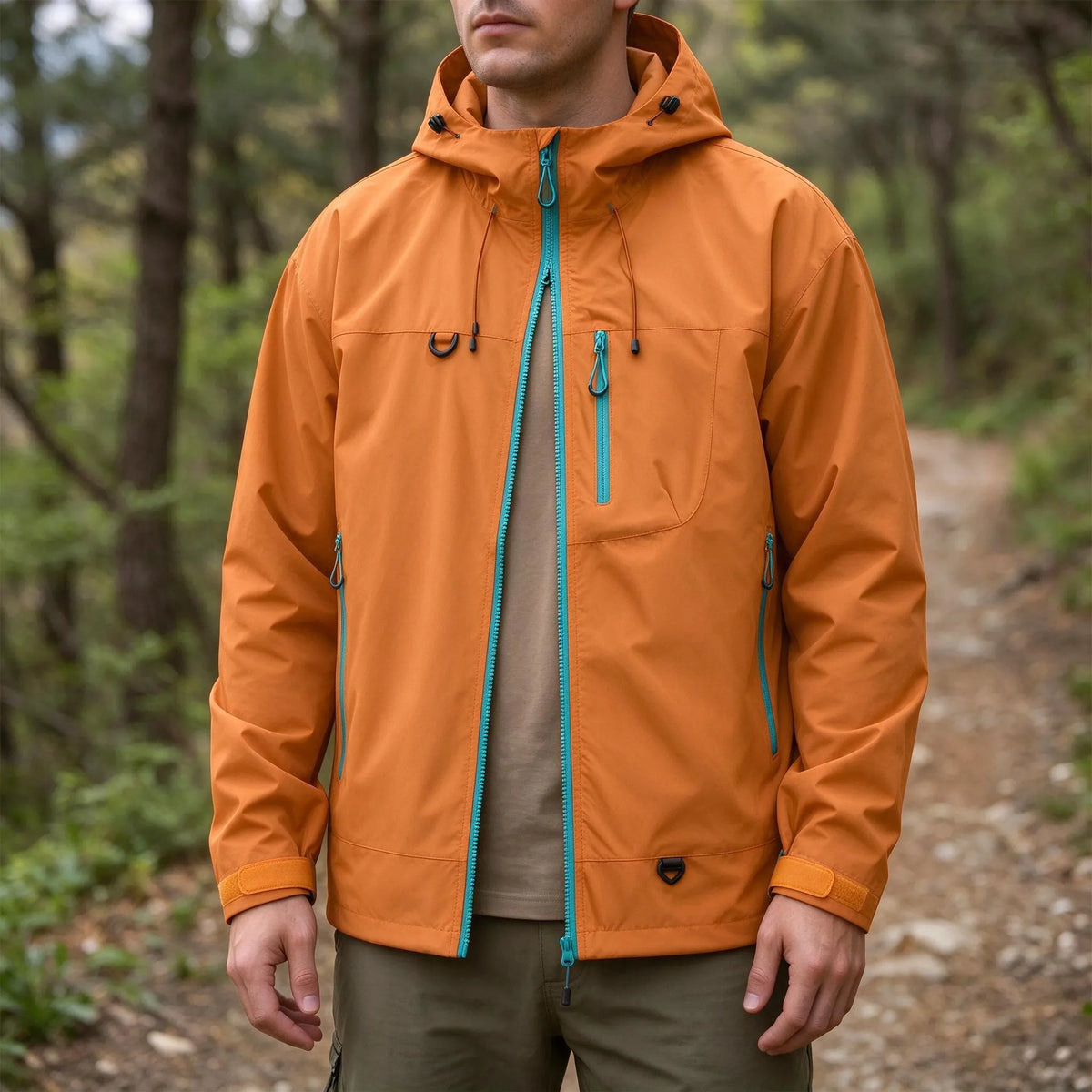 Koponak | Breevix Hooded Outdoor Windbreaker Jacket