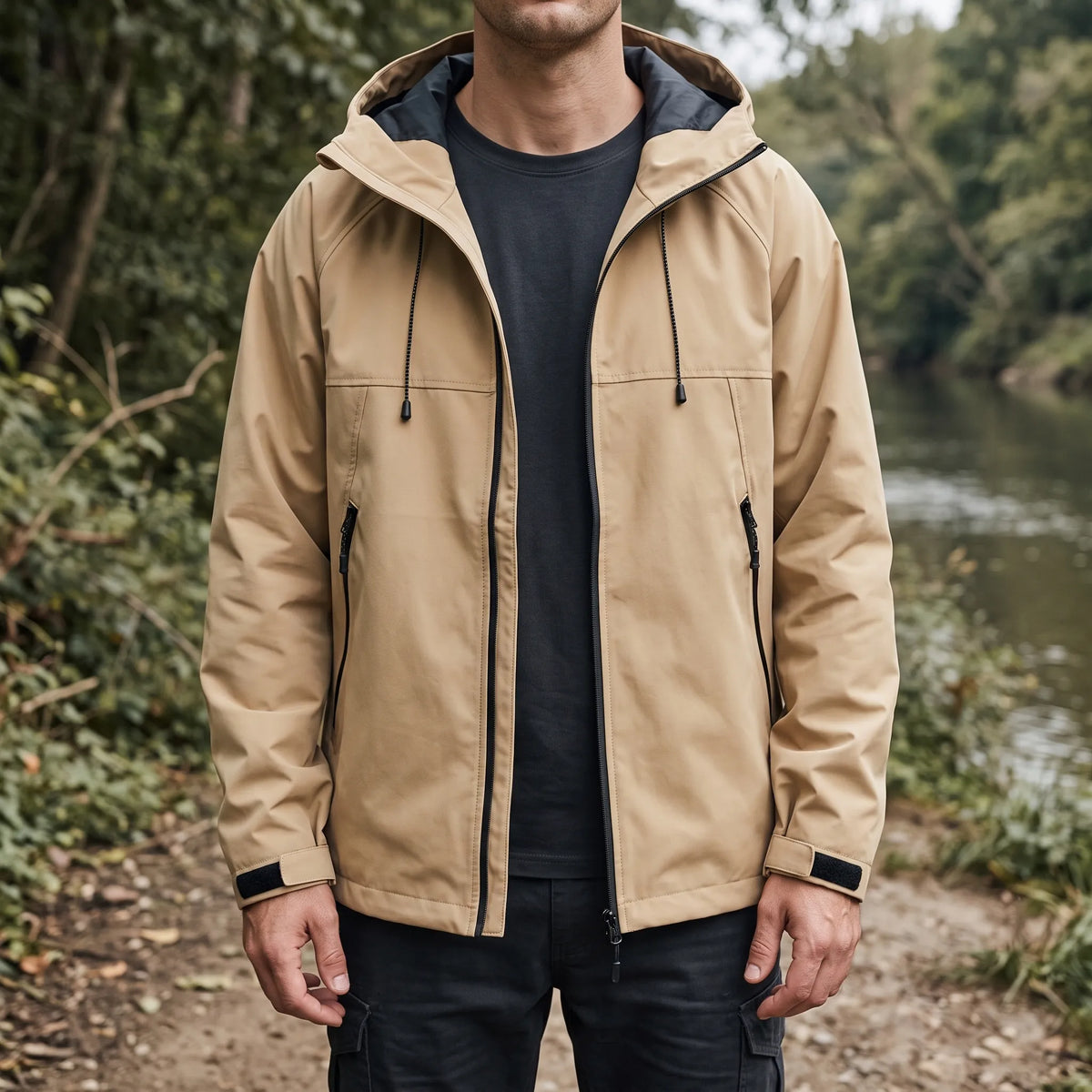 Koponak | Vantura Hooded Outdoor Rain Jacket For Men