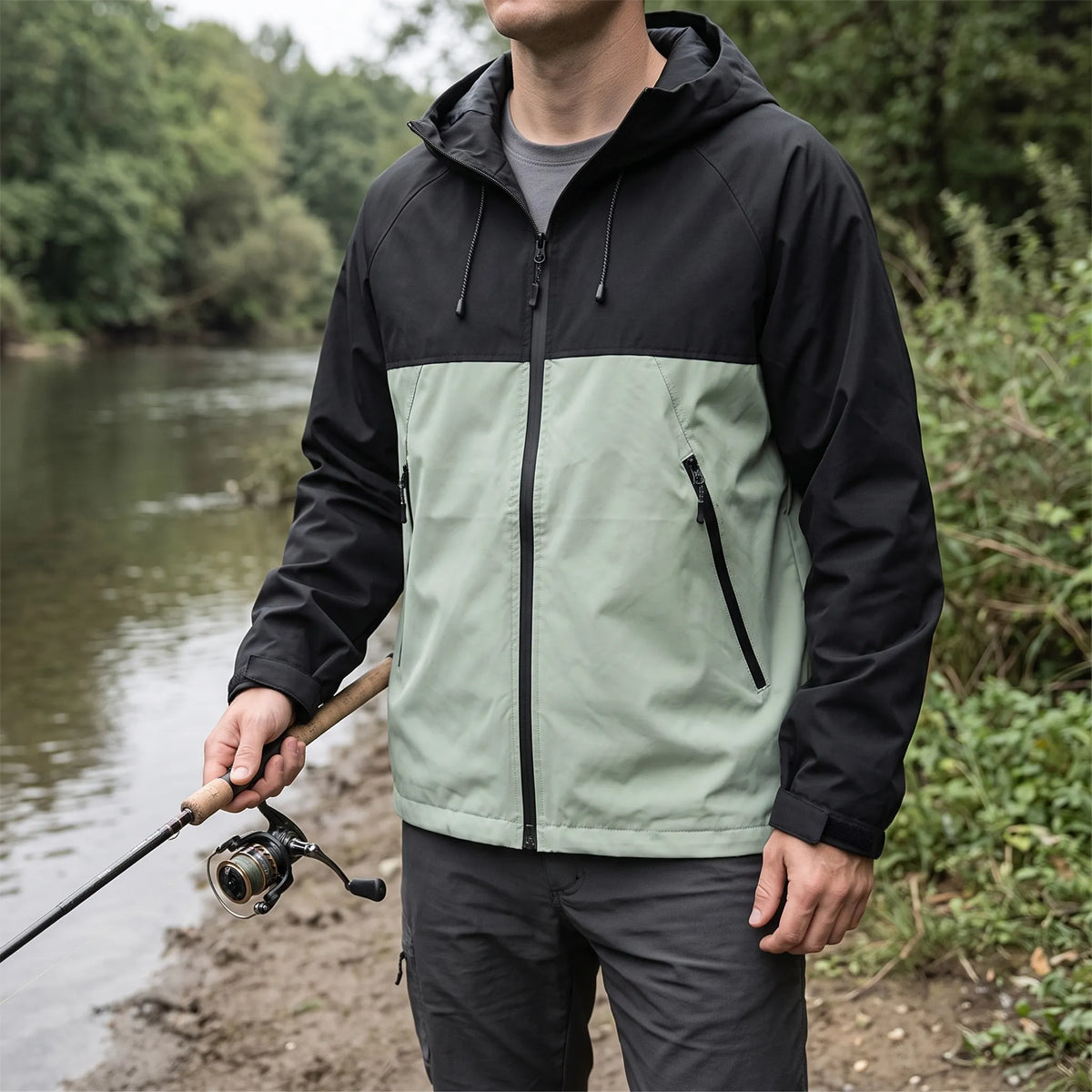 Koponak | Vantura Hooded Outdoor Rain Jacket For Men