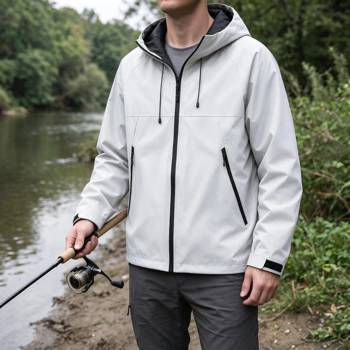 Koponak | Vantura Hooded Outdoor Rain Jacket For Men