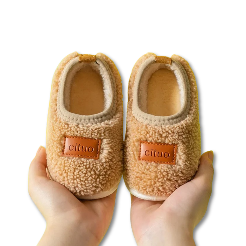 Cute Winter Slippers for Snuggly Little Steps