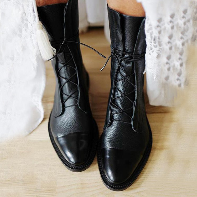 Julia Luxurious High-Quality Leather Boots