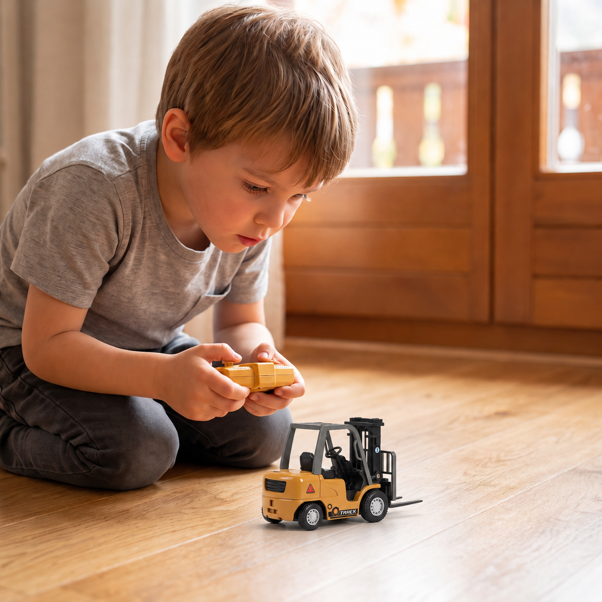 1:64 Scale RC Construction Vehicles โ Forklift, Excavator, Dump Truck & Bulldozer