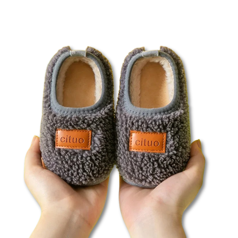 Cute Winter Slippers for Snuggly Little Steps