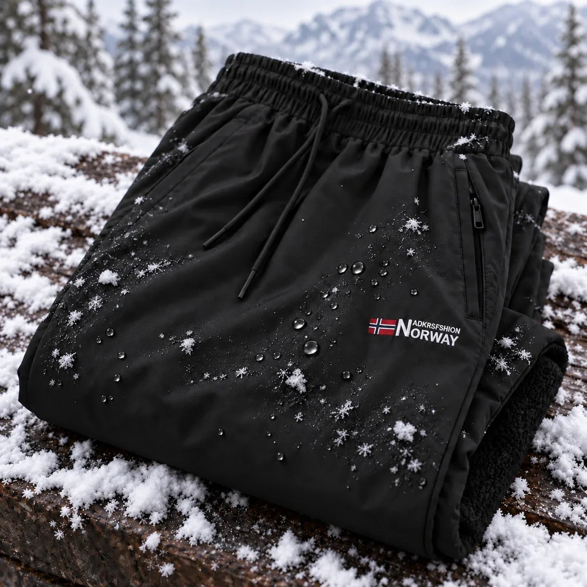 Water-Repellent Leisure Trousers for Ultimate Winter Comfort