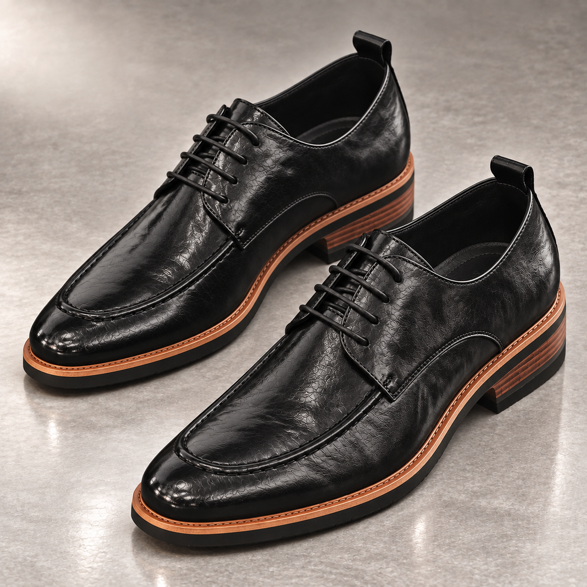 Dante Genuine Leather Derby Shoes