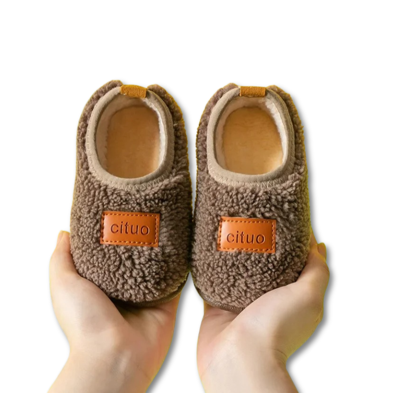 Cute Winter Slippers for Snuggly Little Steps