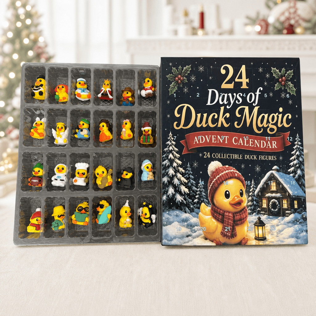 24-Day Duck Advent Calendar for Little Ones