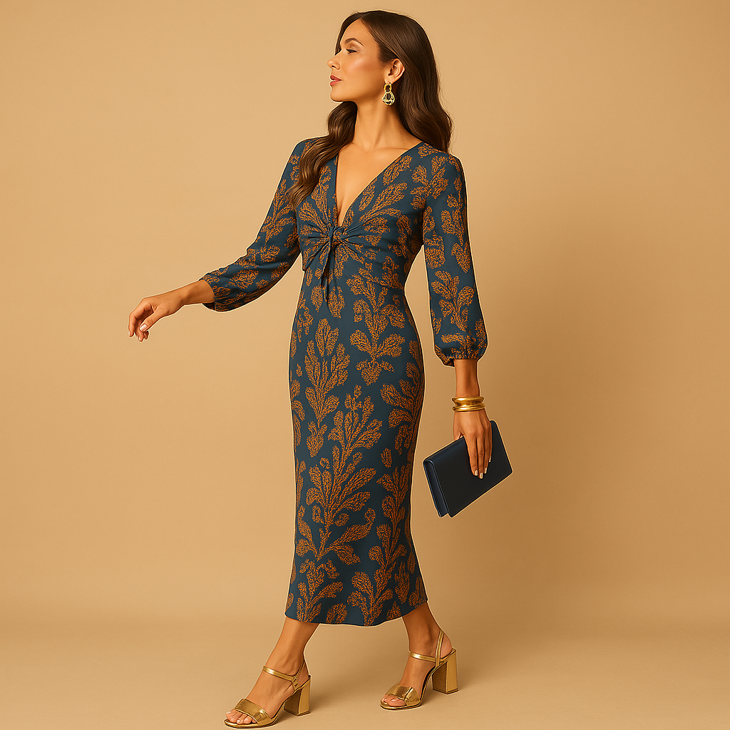 Women’s elegant timeless dress with flattering silhouette and classic design, perfect for daily wear, events, and seasonal styling.