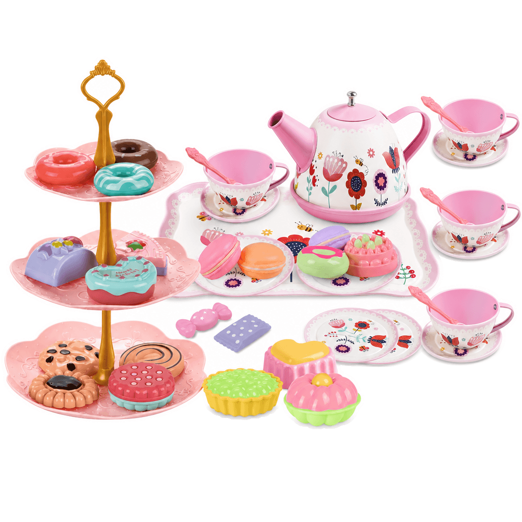 Children's Pretend Tea Party Set for Imaginative Play