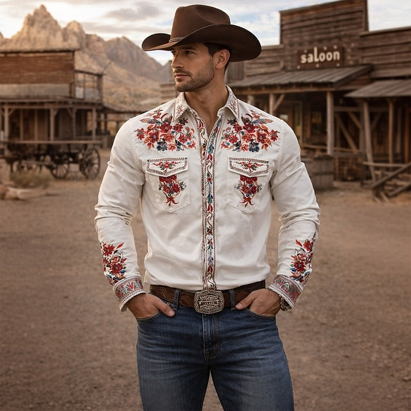 Austin Embroidered Western Shirt