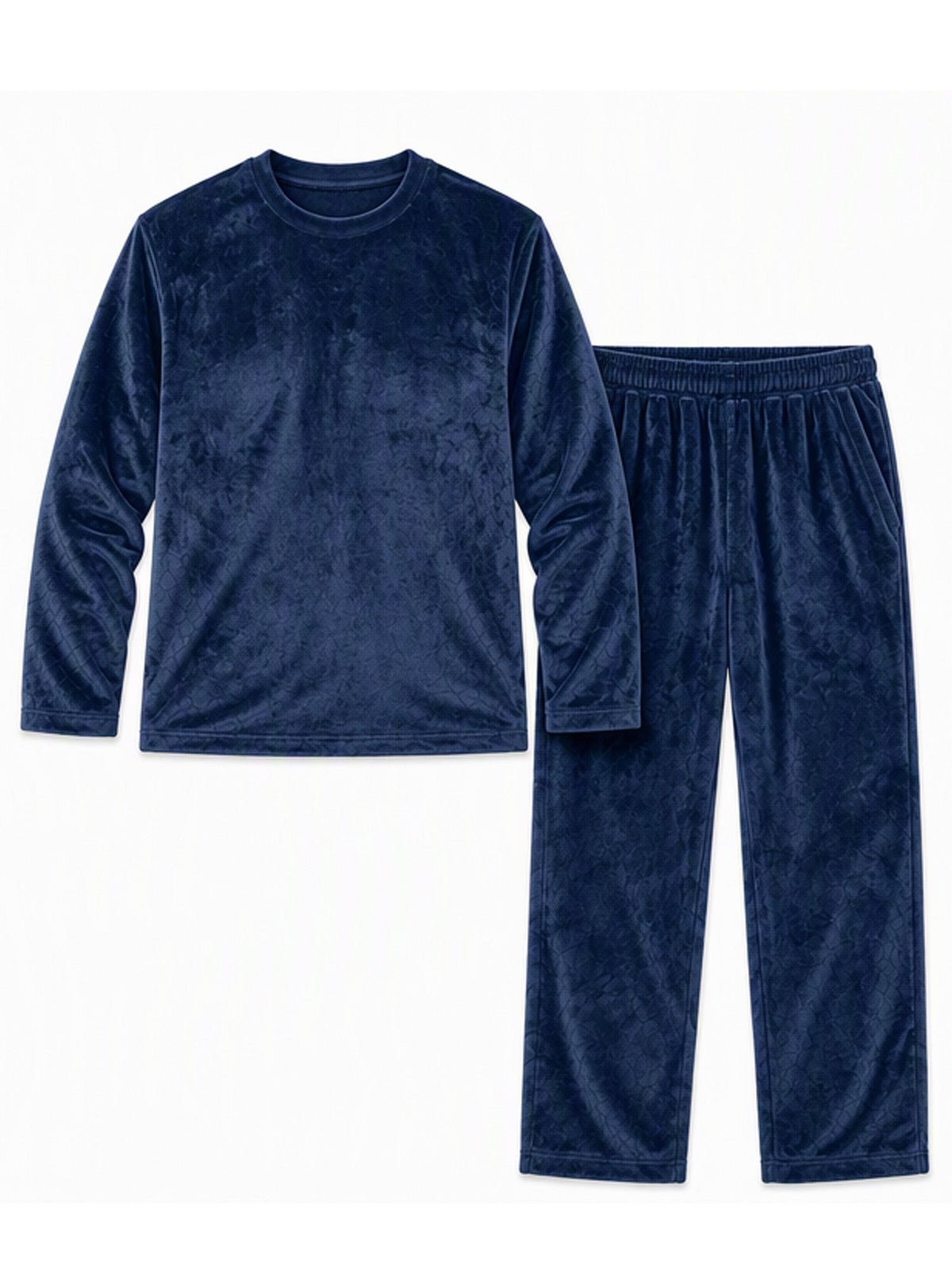 Men's Cozy Thermal Velvet Pajama Set