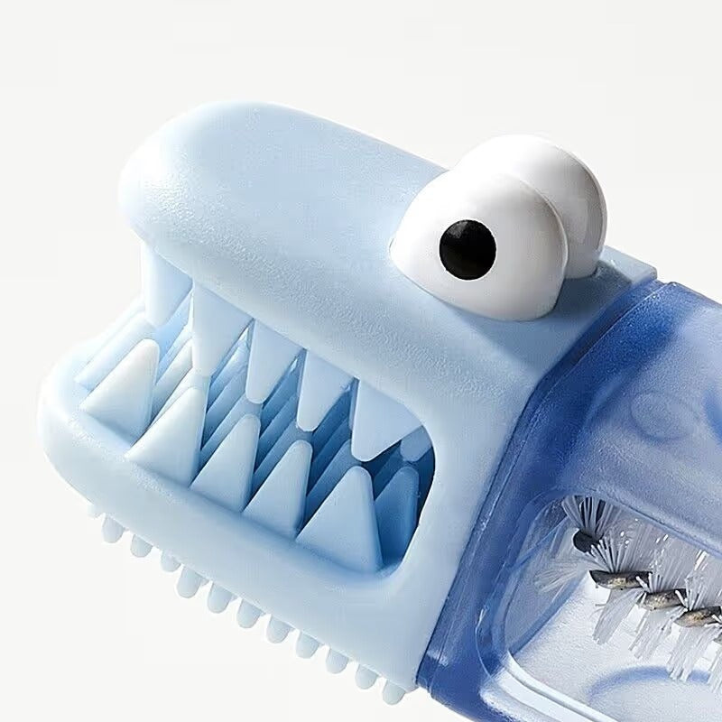 3-in-1 Crocodile Brush Deep Cleaning for Narrow Cup Lids & Tableware Gaps