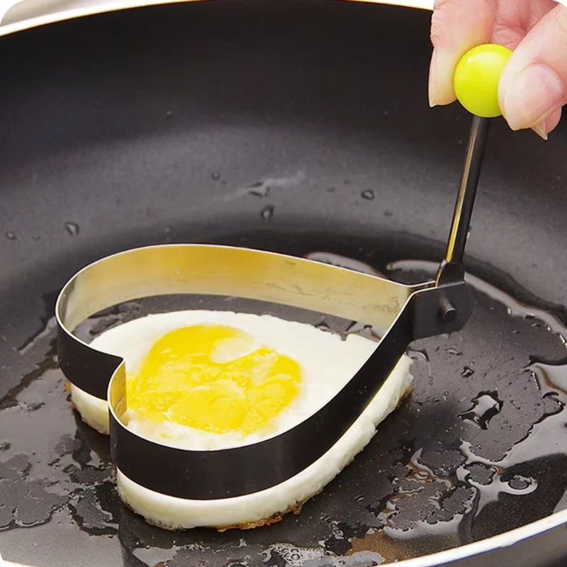 Creative Fun Egg and Pancake Shape Molders Set