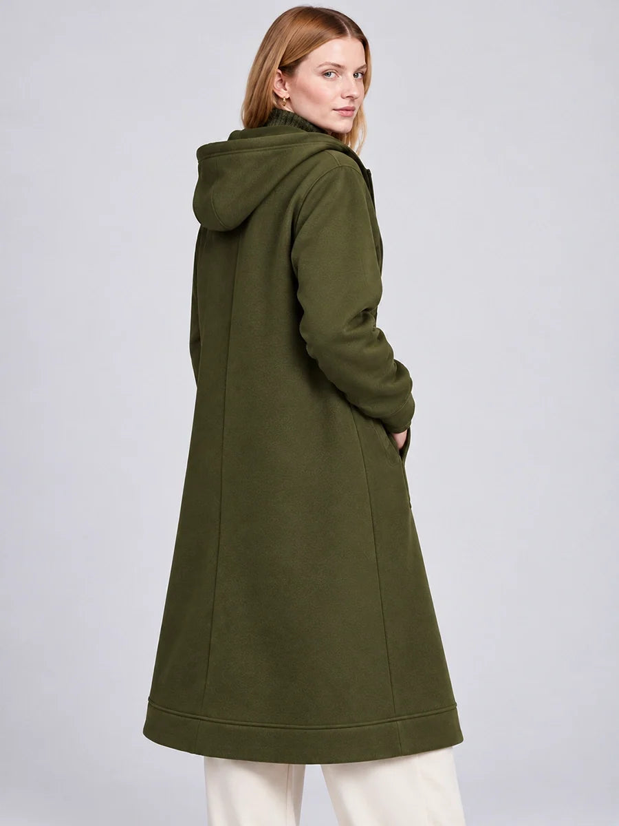 Longline Zip-Up Casual Jacket for Everyday Layering