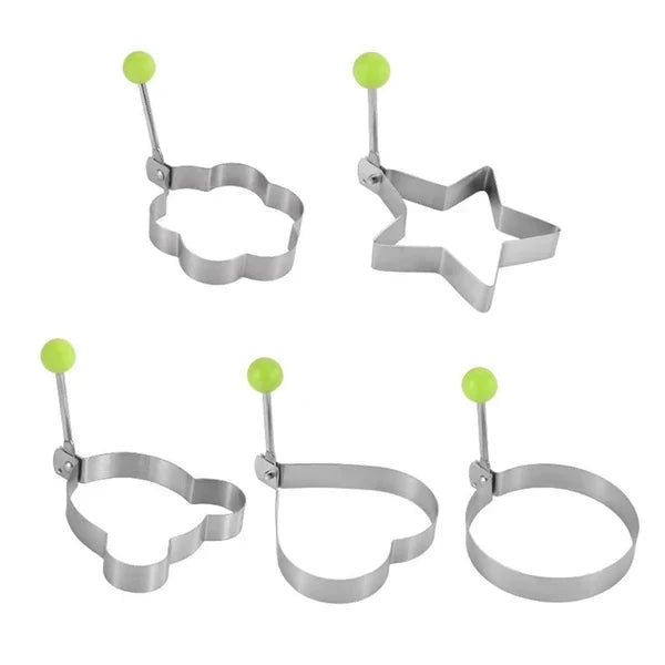 Creative Fun Egg and Pancake Shape Molders Set