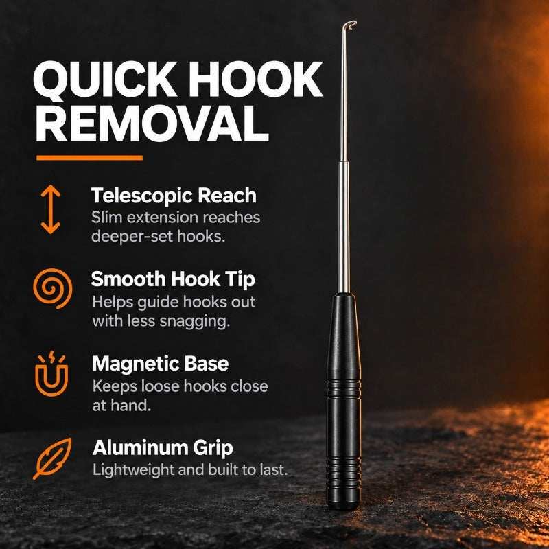 Magnetic Quick Hook Remover