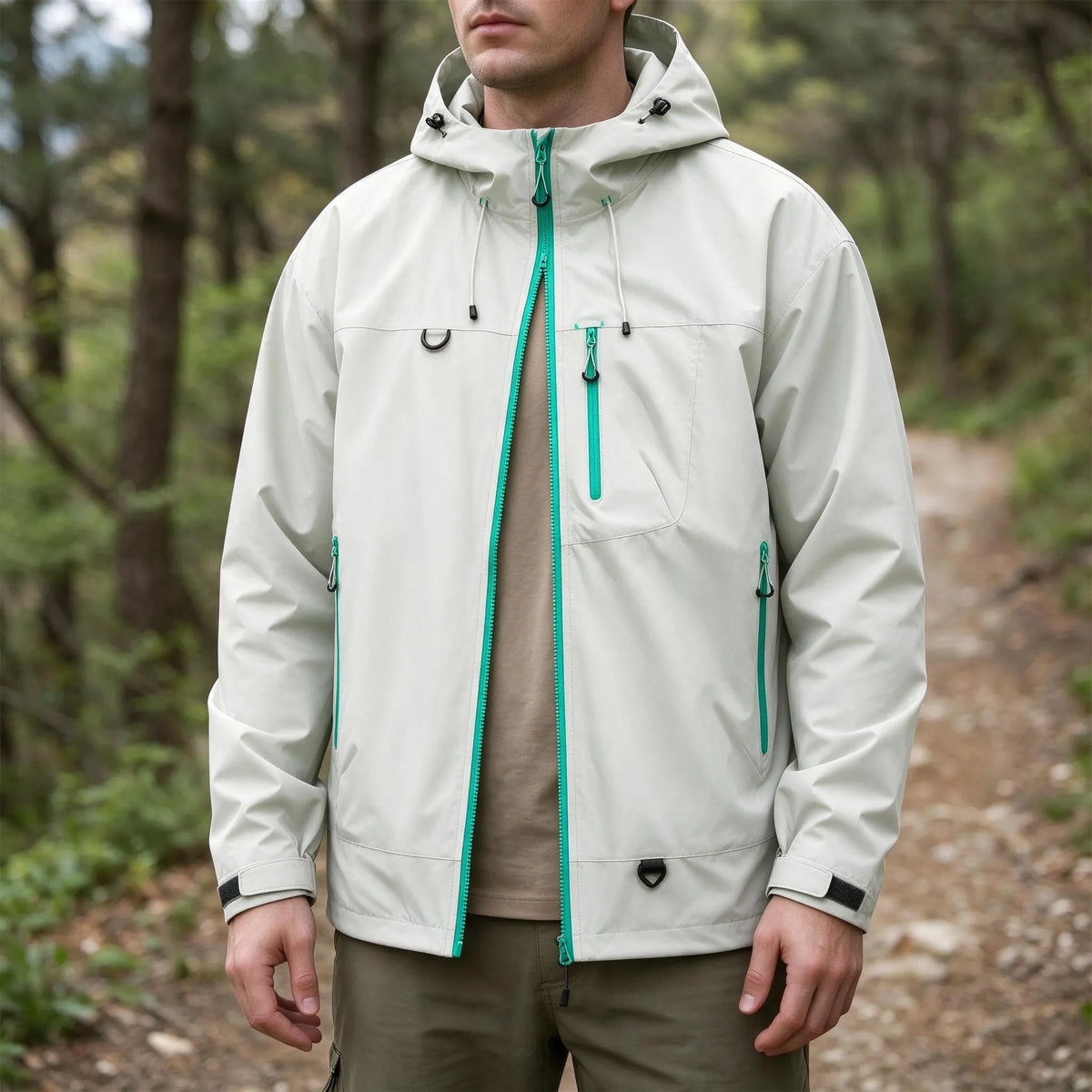 Koponak | Breevix Hooded Outdoor Windbreaker Jacket