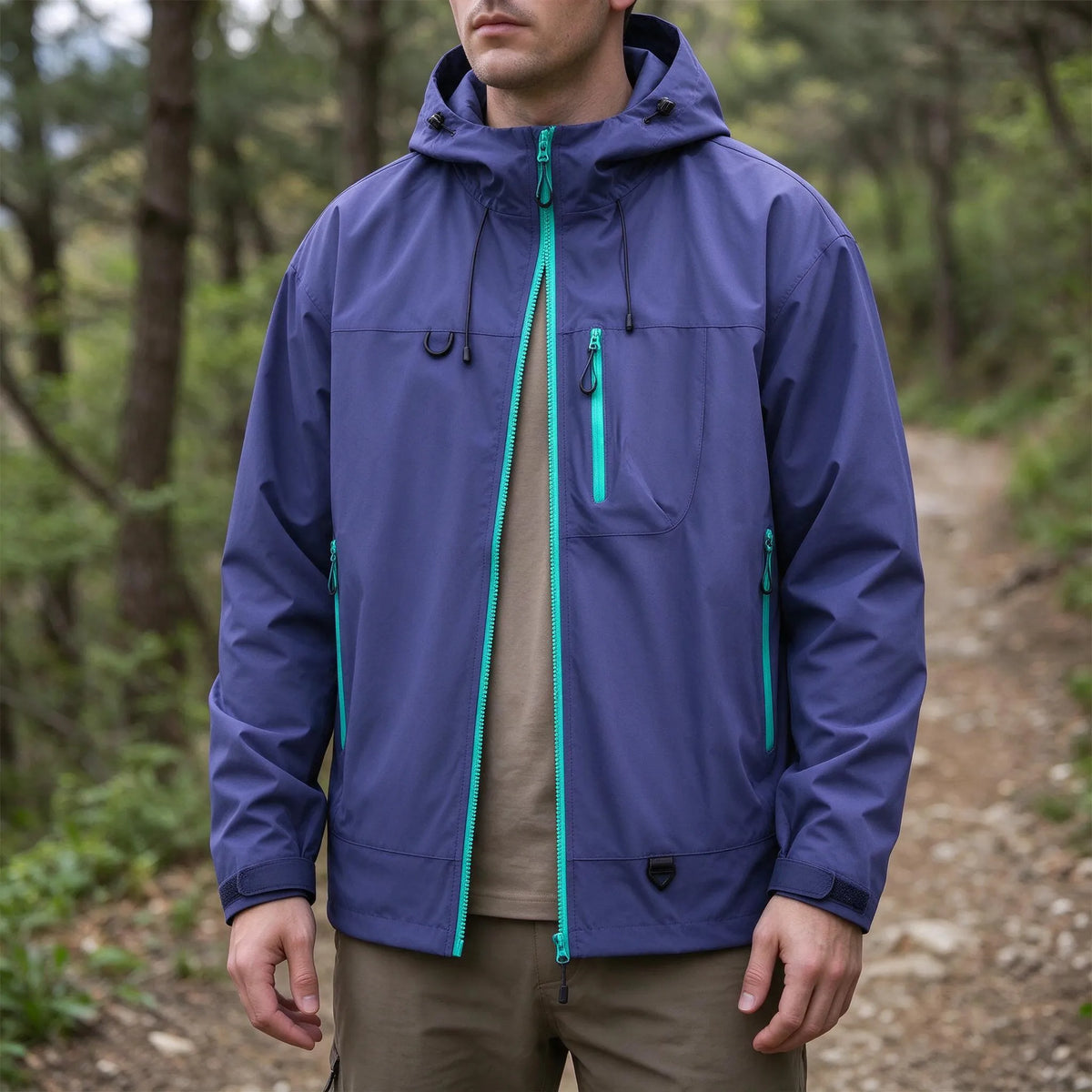 Koponak | Breevix Hooded Outdoor Windbreaker Jacket