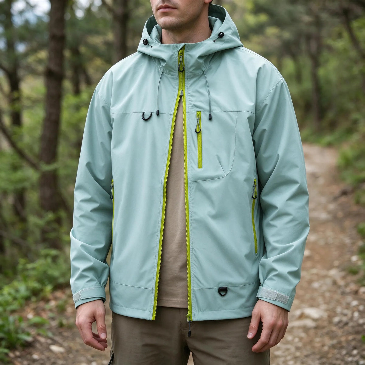 Koponak | Breevix Hooded Outdoor Windbreaker Jacket