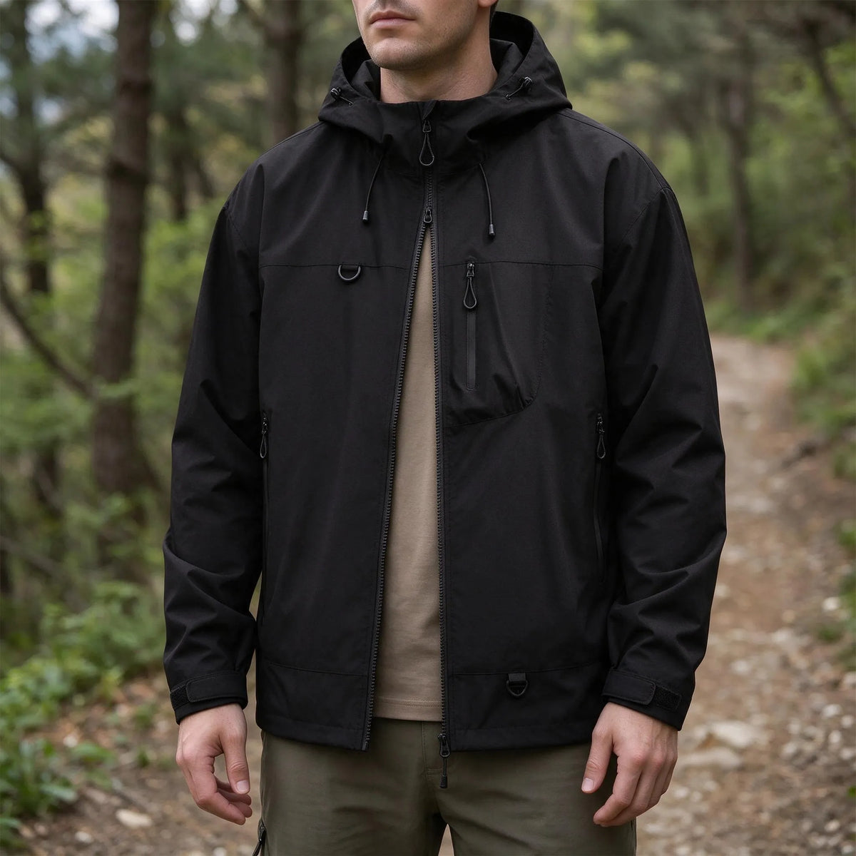 Koponak | Breevix Hooded Outdoor Windbreaker Jacket