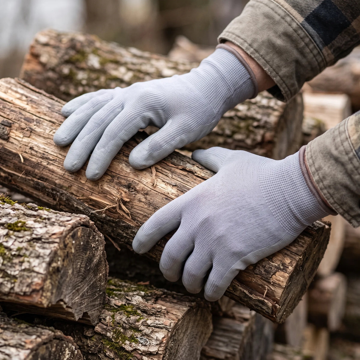 Koponak | Gripura Breathable Knit Grip Work Gloves
