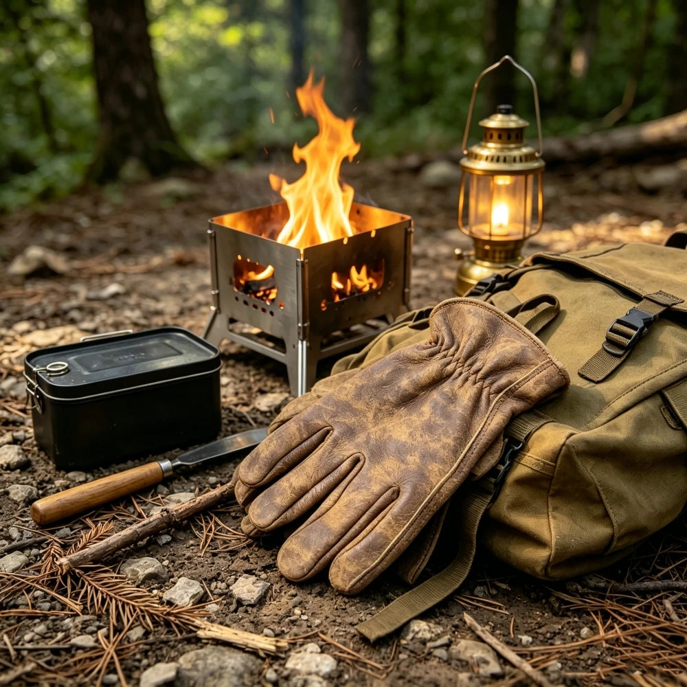 Koponak | Vandorik Distressed Utility Outdoor Work Gloves