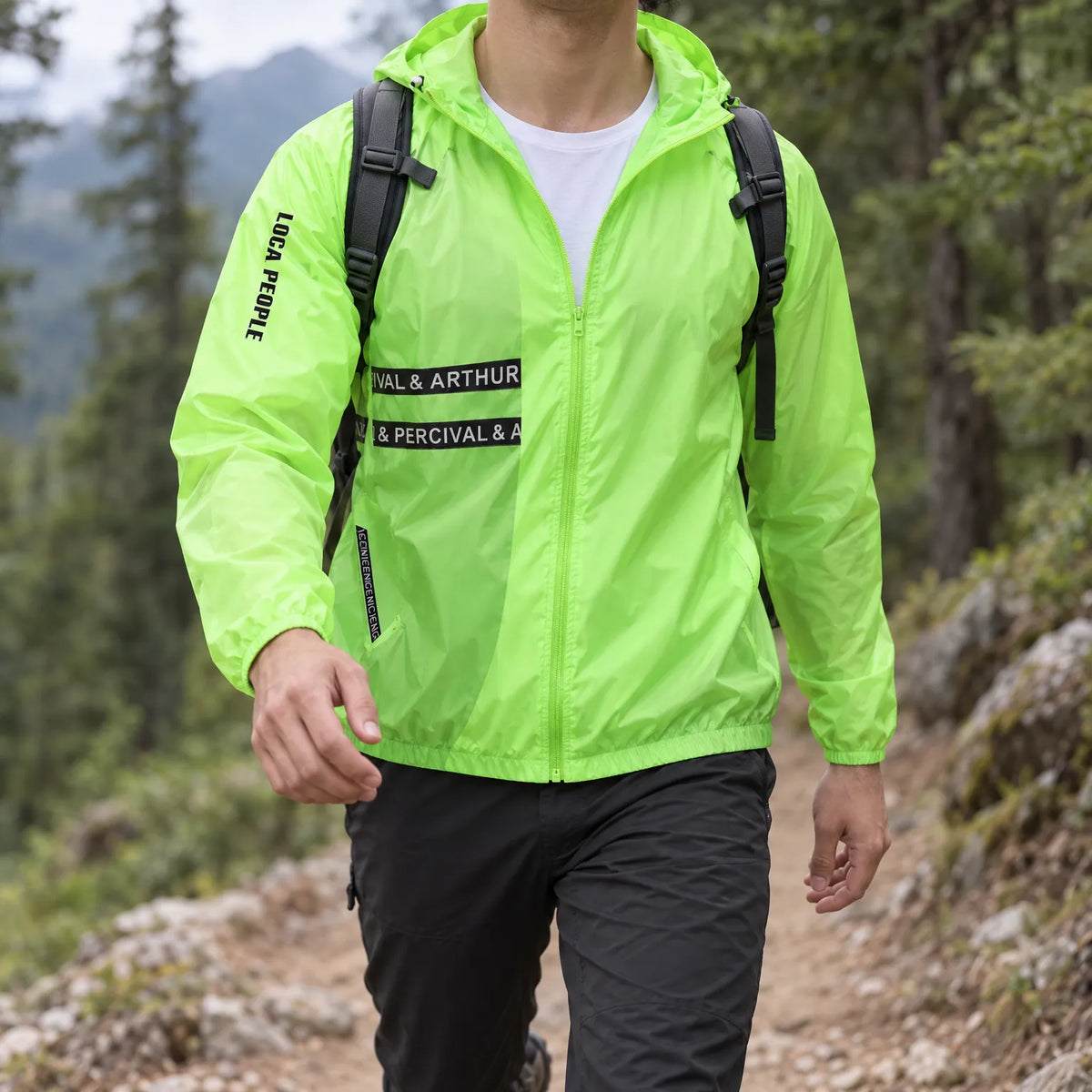 Koponak | Vantelo Hooded Lightweight Zip Windbreaker Jacket