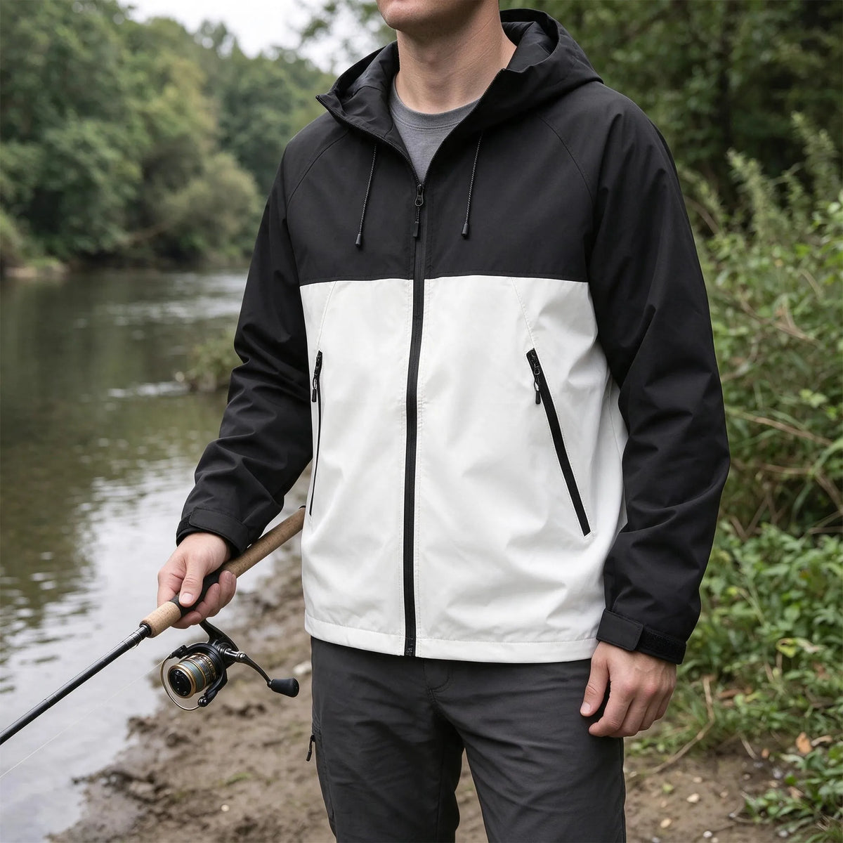 Koponak | Vantura Hooded Outdoor Rain Jacket For Men