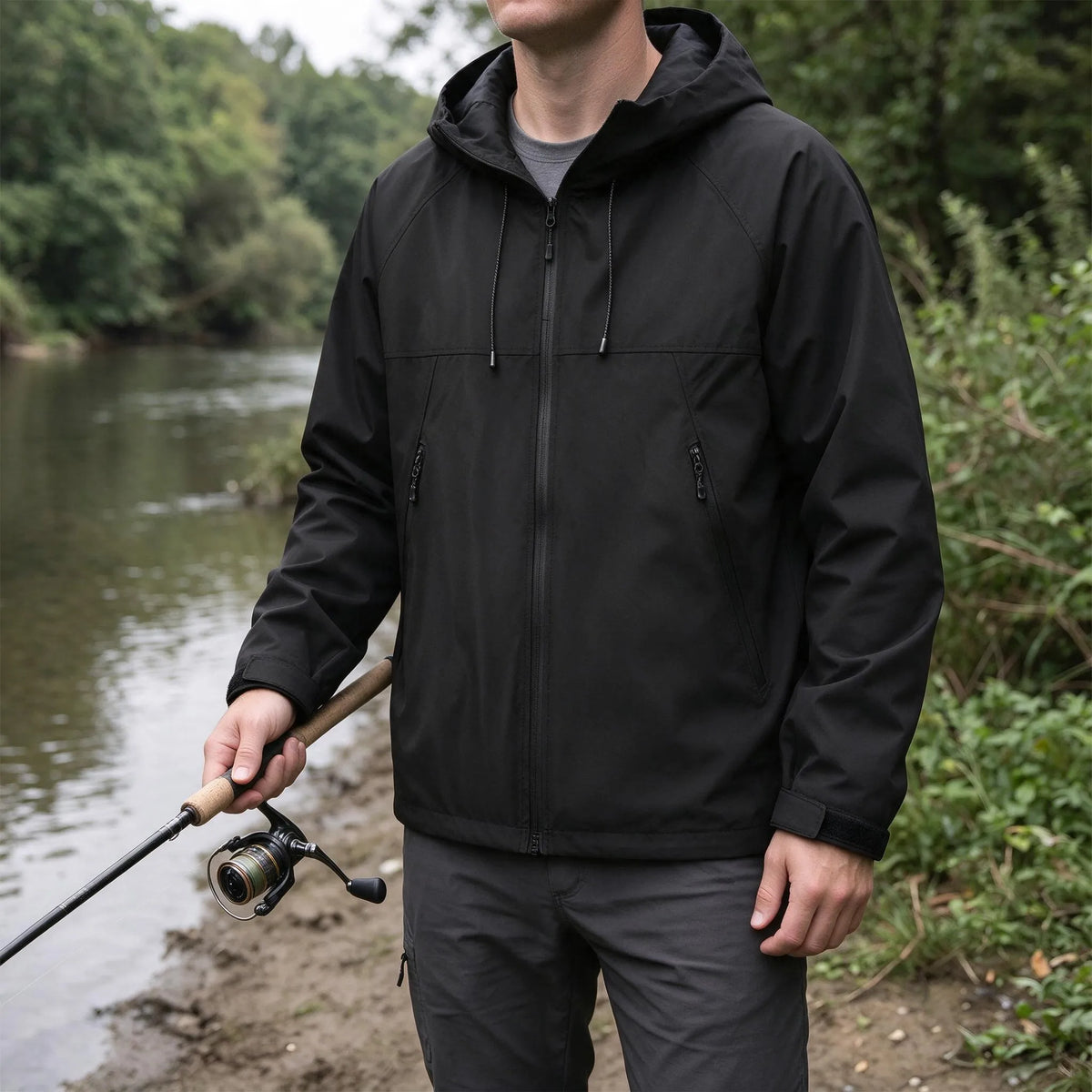 Koponak | Vantura Hooded Outdoor Rain Jacket For Men