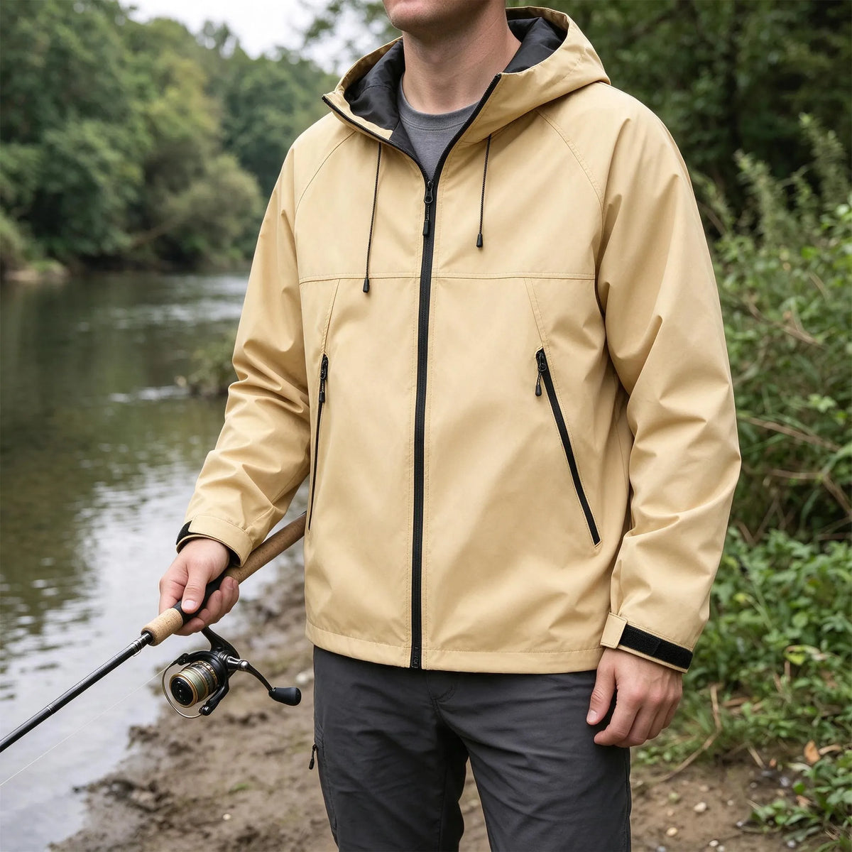 Koponak | Vantura Hooded Outdoor Rain Jacket For Men