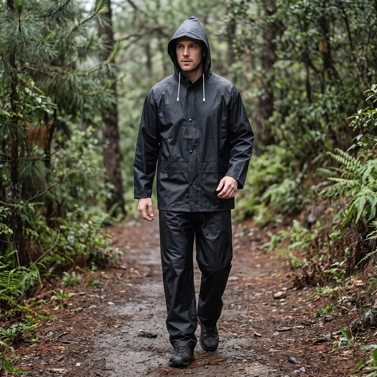 Koponak | Velarion Two-Piece Hooded Rainwear Suit Set