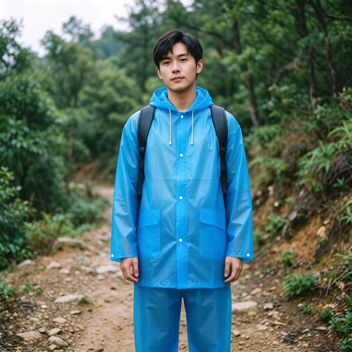 Koponak | Velarion Two-Piece Hooded Rainwear Suit Set