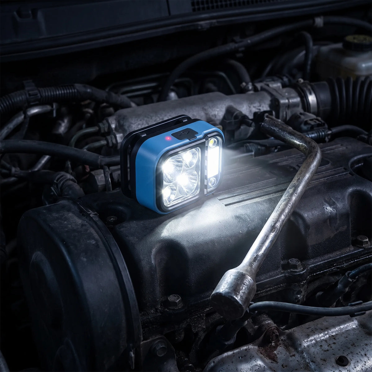 Koponak | Velatris Motion Sensor Rechargeable LED Headlamp
