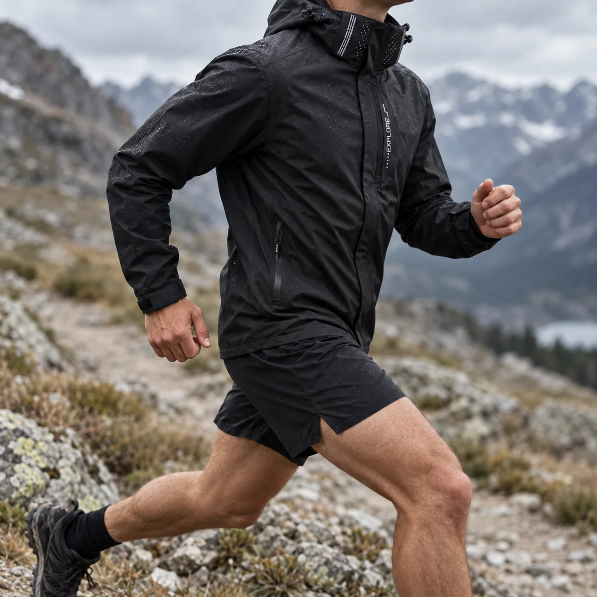 Koponak | Ventorix Lightweight Hooded Outdoor Rain Jacket
