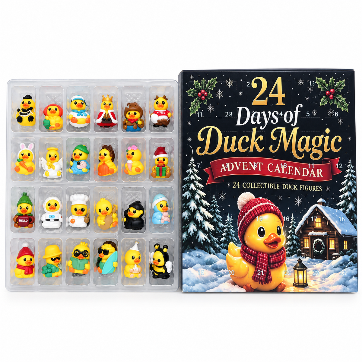 24-Day Duck Advent Calendar for Little Ones