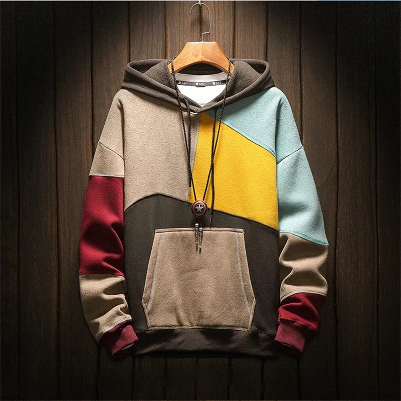 Hoodie with Drawstring and Pockets