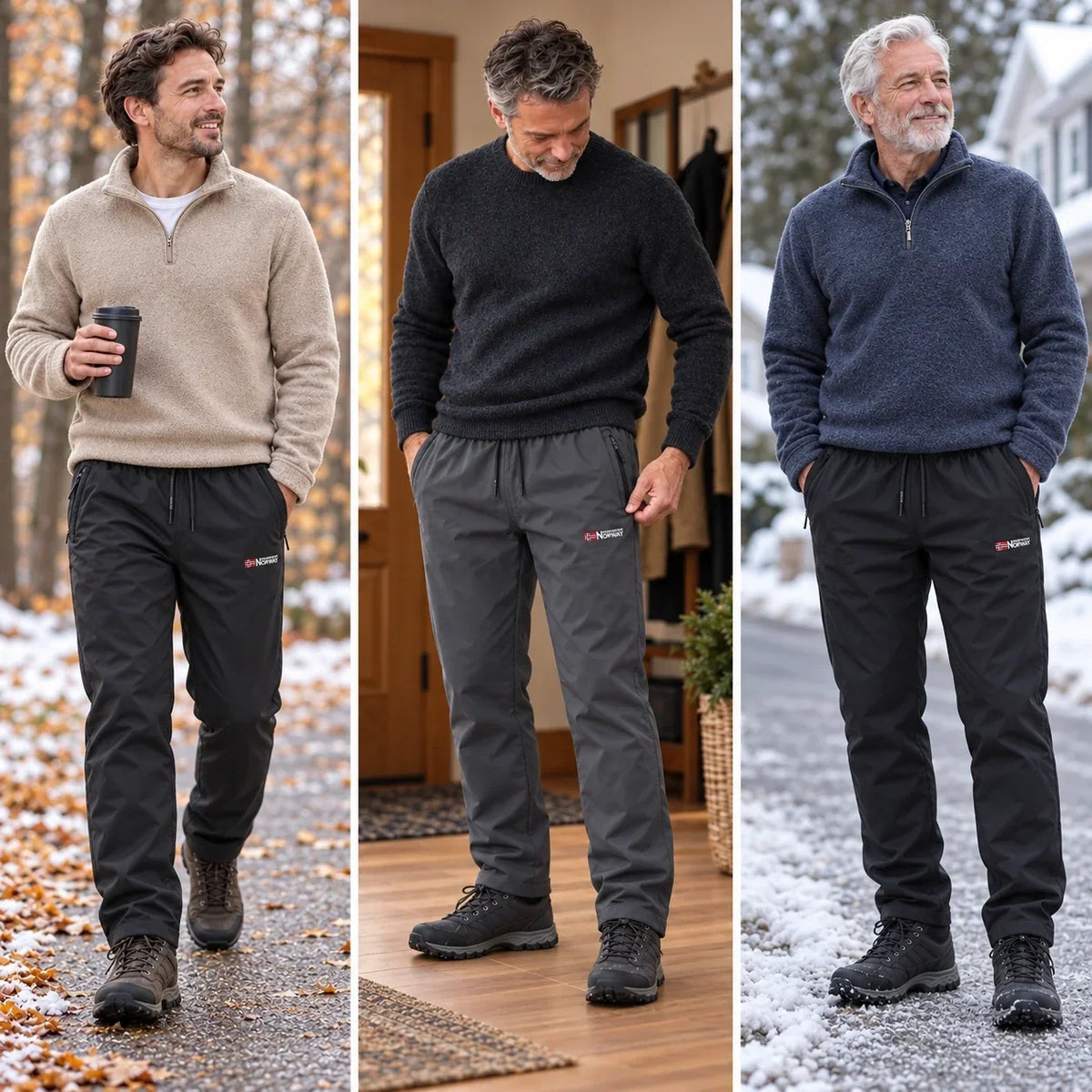 Water-Repellent Leisure Trousers for Ultimate Winter Comfort