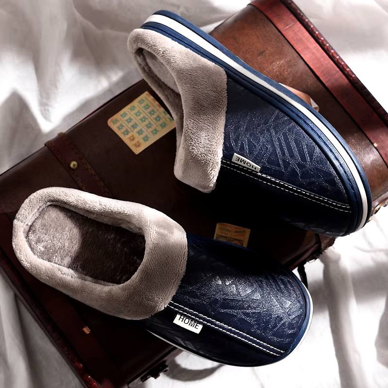 Thermal Quilted House Slippers