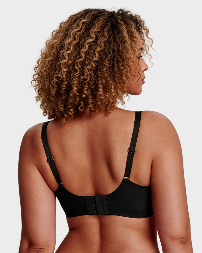 Low-Cut Wire-Free Push-Up Bra
