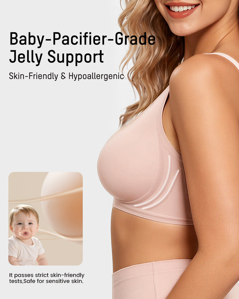 Low-Cut Wire-Free Push-Up Bra