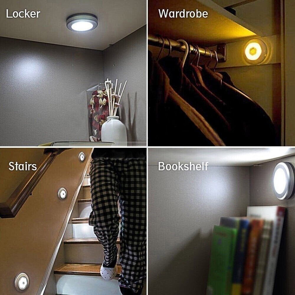 LED Light with Motion Sensor | Easy Installation, 3 Modes