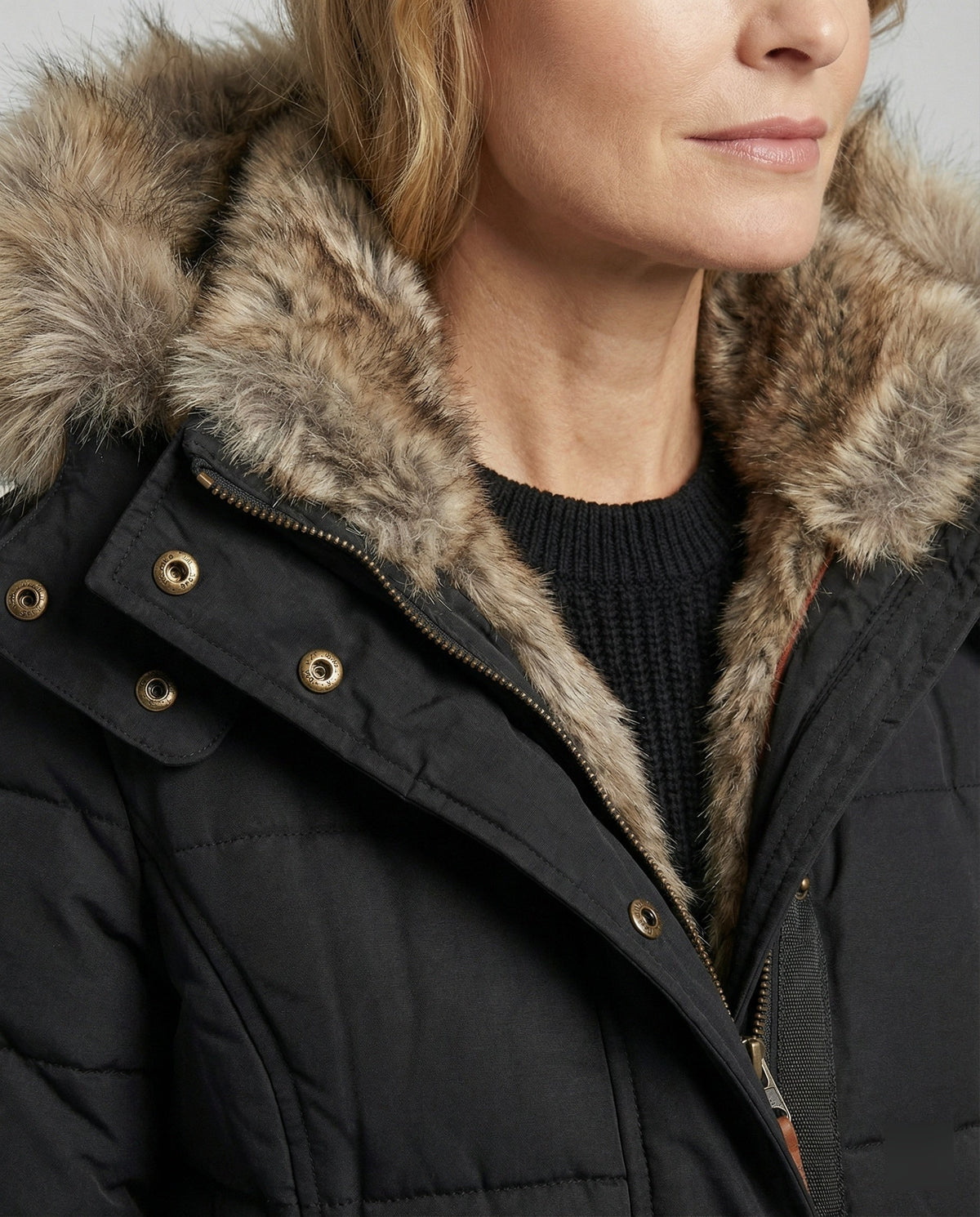 Warm Waterproof Winter Jacket with Inner Lining and Hood